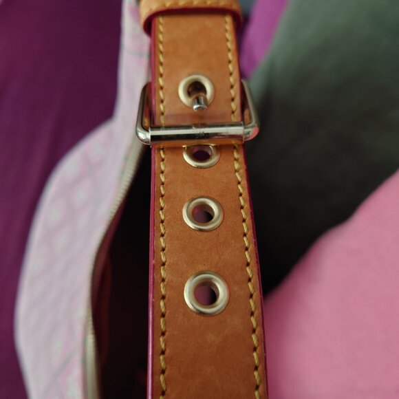 Vintage Dooney & Bourke Pink Bucket Purse - Picture 10 of 16